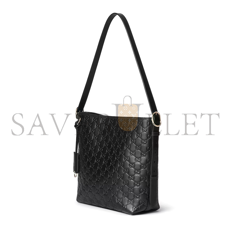 GUCCI GG EMBLEM SMALL SHOULDER BAG 848881 (26*24*10cm)